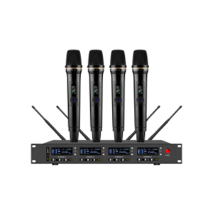 一拖四真分集无线手持话筒LC-A4300H