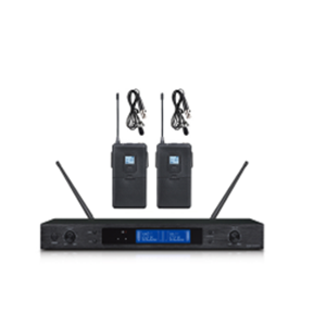 一拖二无线领夹话筒LC-U2800L